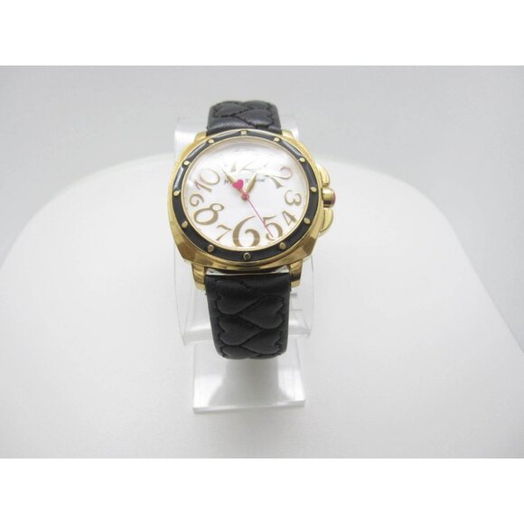 Women's Betsey Johnson 3ATM Water Resistant Analog 42mm Dial Watch (D320) - Picture 5 of 12